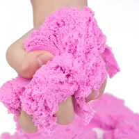 Children's toy amusement park oily space sand toy shaping power clay mud colored magic sand 2