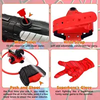 Superhero Squirt Water Gun, Spider Web Shooters Toy, Summer Outdoor Toys for Kids, Wrist Water Sprayer Toy , Backyard Fun Gift 3