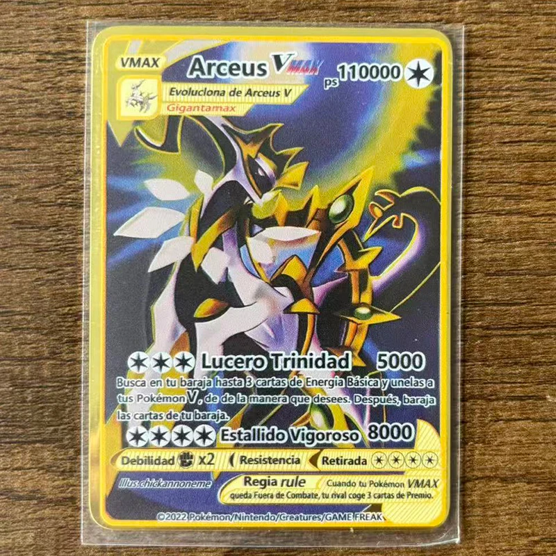 Limited Edition High-Powered Golden Charizard Collectible Card Set