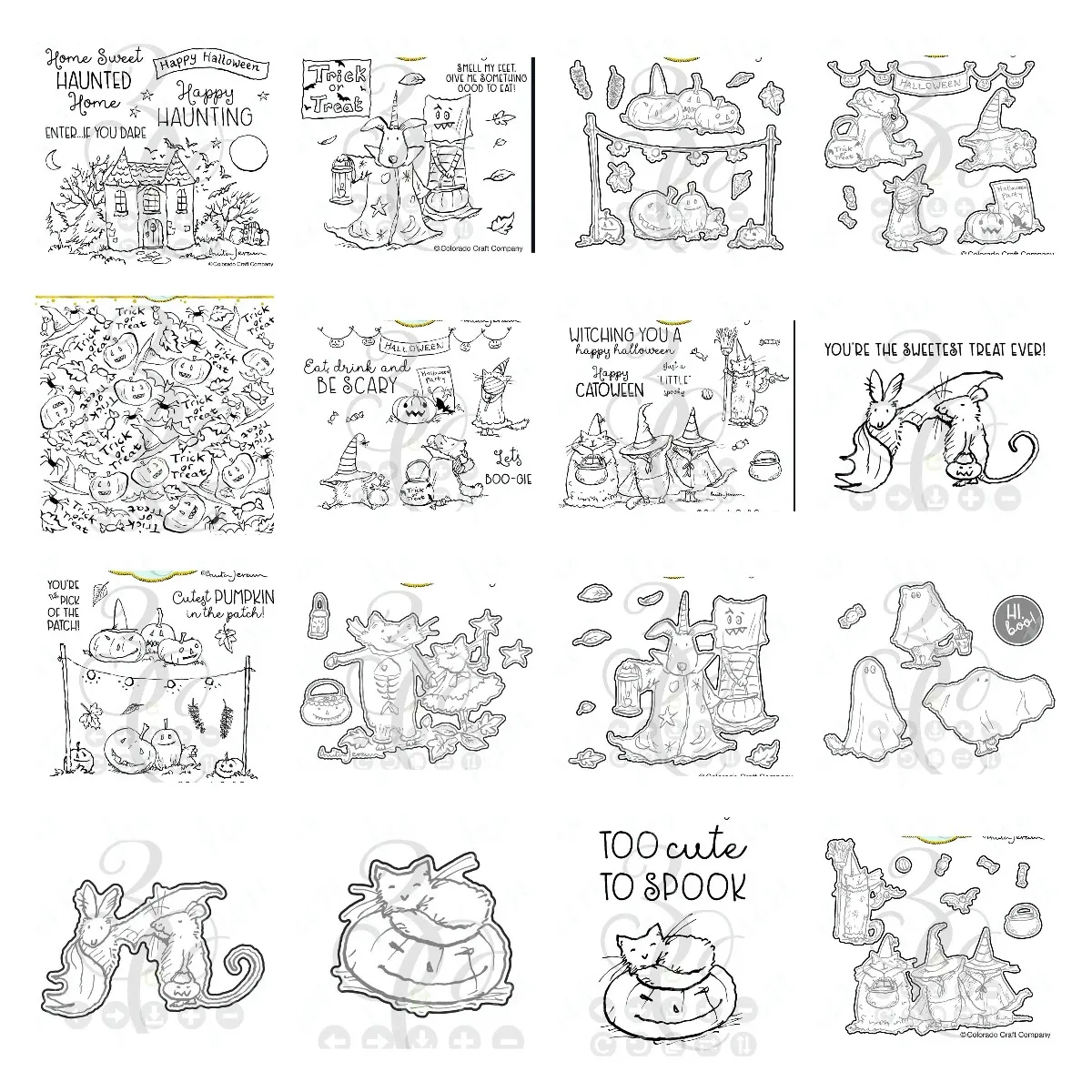 

Metal Cutting Dies Stamps DIY Handmade Embossing Stencil Making Scrapbooking Greeting Card Decoration 2023 New Halloween Party