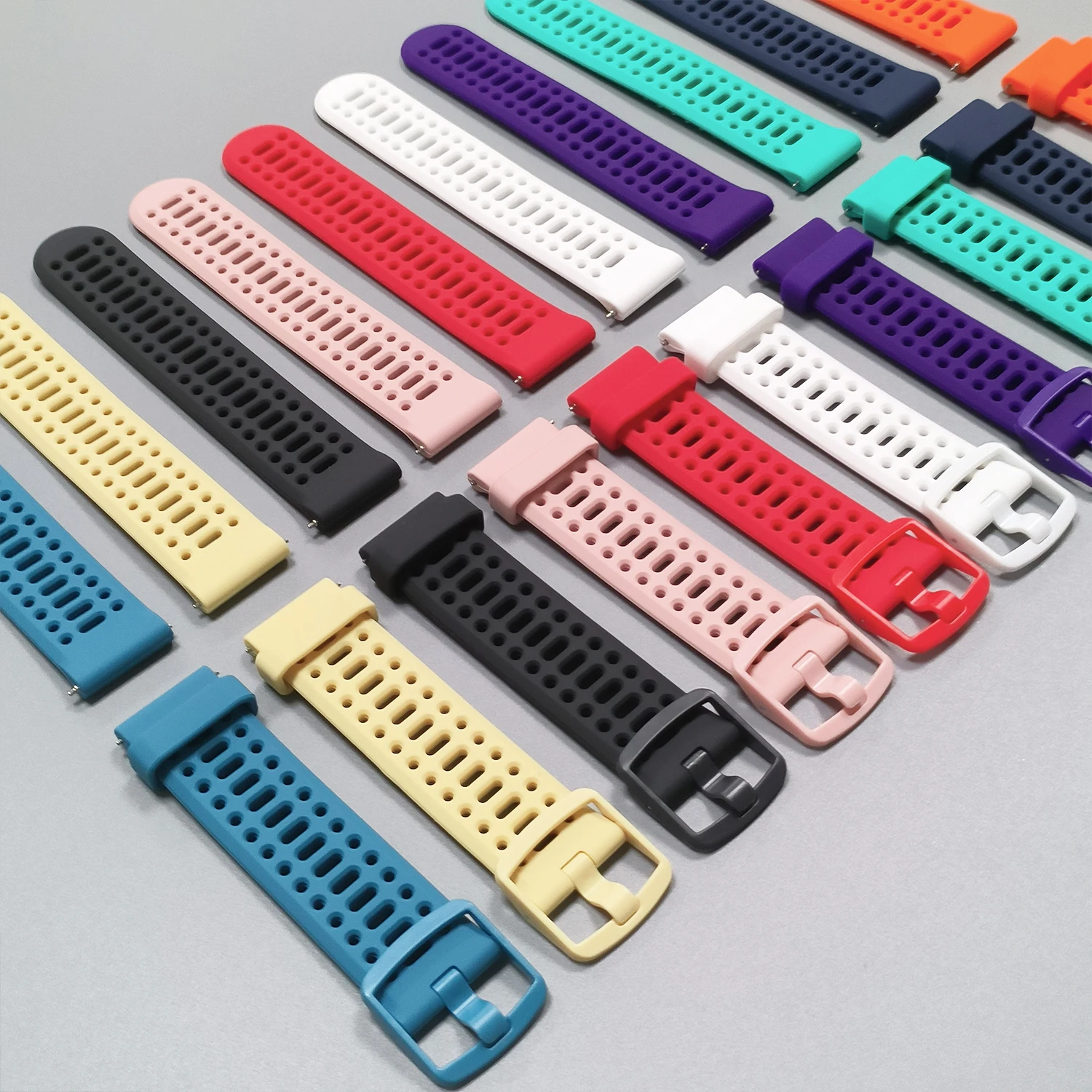 Premium Silicone Sport Watchband Strap - Compatible with COROS APEX & Pace Series