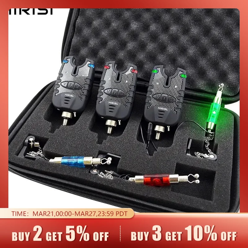 Hirisi Tackle 4 Swinger Per Pesca Alla Carpa – Con Magneti, Pesi Rimovibili, Catena Acciaio Inox, Colori Vari
