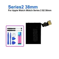 Batterie de montre pour Apple Iwatch série 44MM 1 2 3 4 5 38MM 42MM Lte 40MM Gps batterie Portable garantie + pas 2