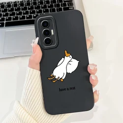 Cute Animals Cartoon Soft Silicone Phone Case - Protective Cover, 6.9'' Bumper for Tecno Pova 3 (TYhei1963)