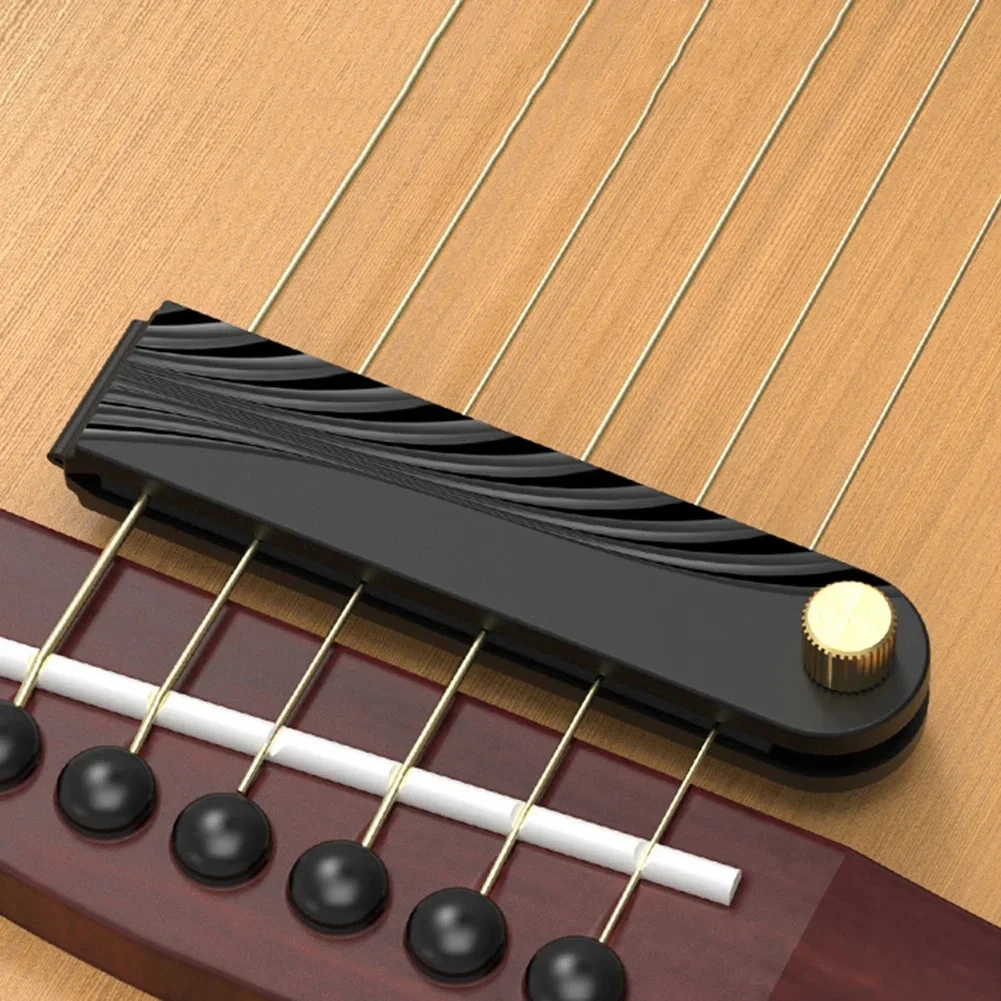 Sourdine de guitare en néoprène Miwayer Premium |   360 °   Amortissement du clavier |   Coussin d'entraînement silencieux avec plaque de base anti-rayures