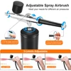 Airbrush Nail with Compressor Portable Air Brush with Compressor For Nails Art Cake Painting Craft Airbrush Nail Art Compressor 3