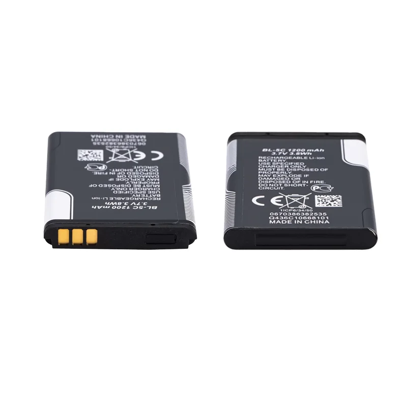 Polarcell-Batteria per Nokia 1100, 1110 1101 1600 2600 2300 3100, 3120 3650 3660 6030 6230 6270 6600 6620 6630 6670 6680 6681 6822 6820 7600 7610 E60 N-Gage N70 N91 Ionen N71-Li Polarcell-Batteria per Nokia 1100, 1110 1101 1600 2600 2300 3100, 3120 3650 3660 6030 6230 6270 6600 6620 6630 6670 6680 6681 6822 6820 7600 7610 E60 N-Gage N70 N91 Ionen N71-Li