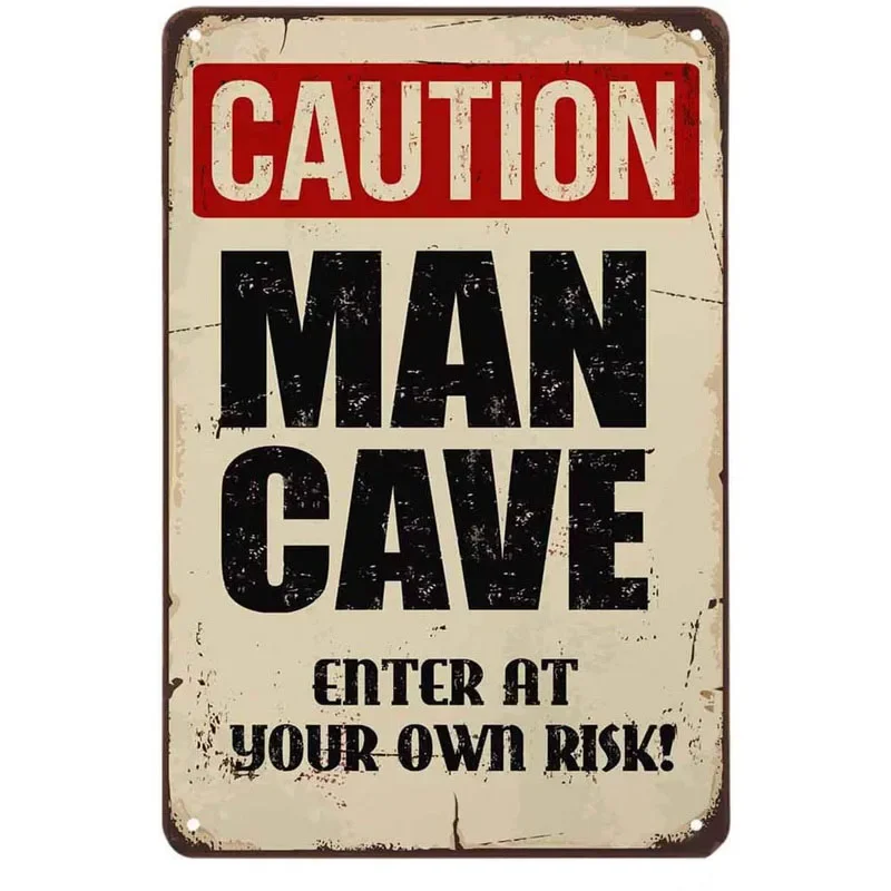 Vintage Warning Metal Signs No Stupid People Beyond this Point Wall Decor Home Bars Garage Cafe Club Man Cave Pubs Retro
