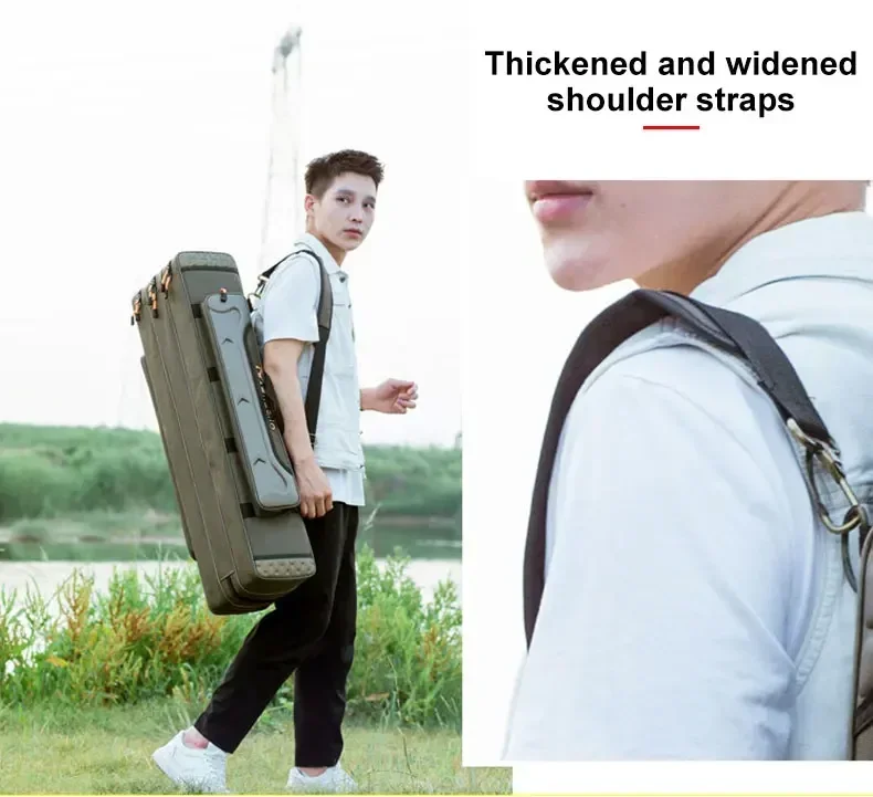 S7e2f63d9995546c5be6423e6dbd0b0a3y Fishing Rod Storage Bag Oxford Cloth Multifunctional 1/2/3 Layer Large Capacity 80/90/100/120/125CM Fishing Rod Carrier Mallzona