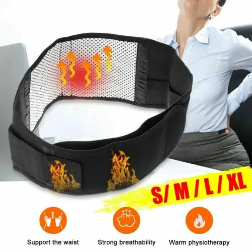 Adjustable Waist Shapers Tourmaline Self heating Magnetic Therapy Back Waist Support Belt Lumbar Brace Massage Band Health Care