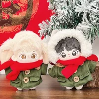 10cm baby clothes, winter coat, cotton doll accessories, changing dolls 2