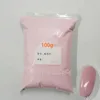 3Bag (1Bag=100g) PINK WHITE CLEAR Acrylic Powder 3 Colors Acrylic Nude Nail Carving Powders for Extension Dipping Crystal Powder 3