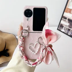 Coperchio posteriore shockproof per telefono con sciarpa portatile carina - Love