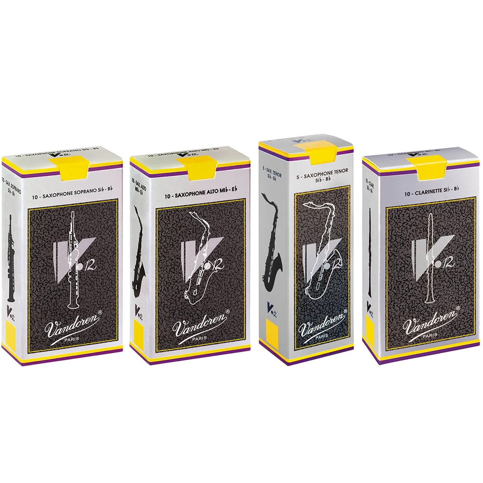 Clarinet Accessories Saxophone Reeds FRANCE Vandoren V12 Alto Sax Bb Soprano Tenor