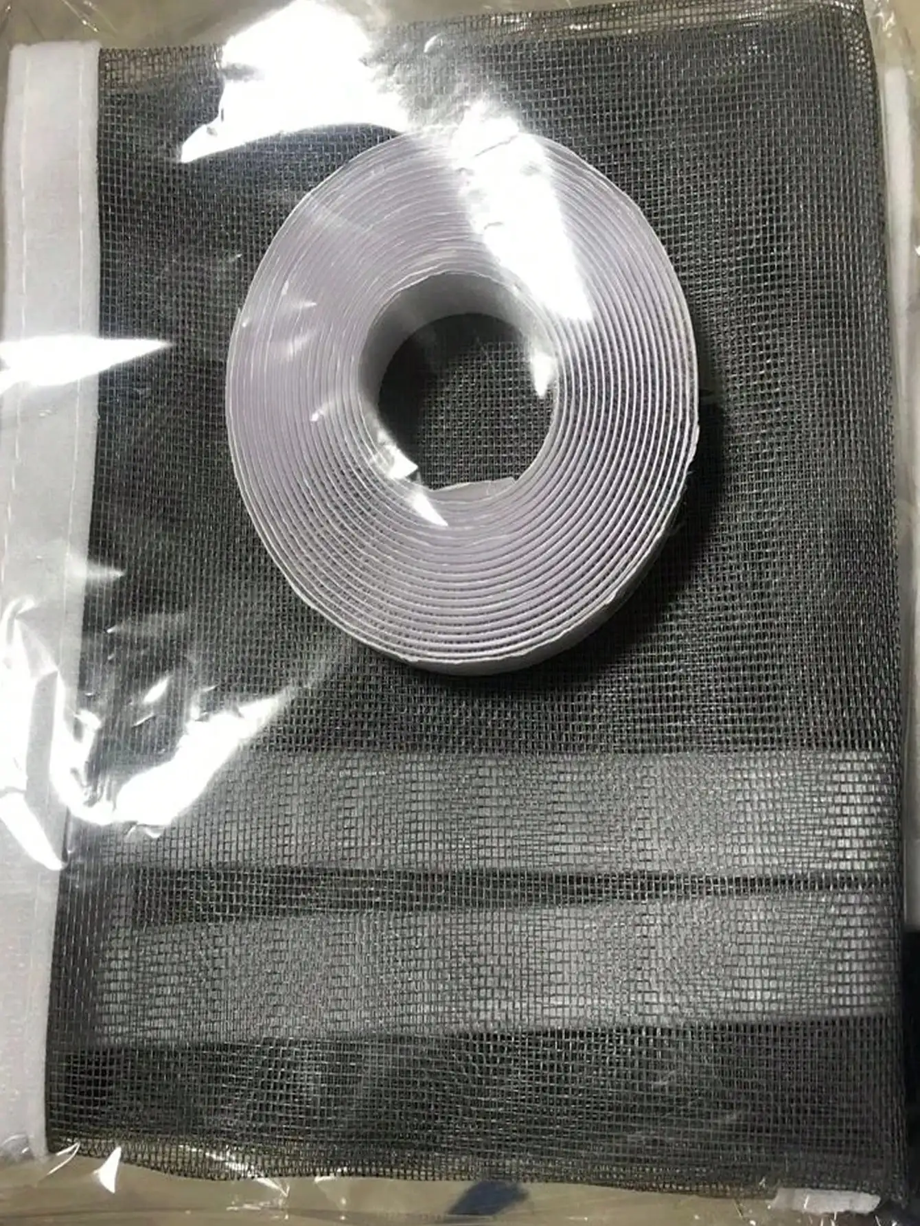 모기 방지 방충망, 조절 가능한 창문 메쉬, 벨크로 자가 접착식, DIY 맞춤형 통기성 창문