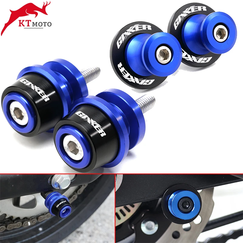 CNCM8SwingarmSpoolsSliderStandScrewForSuzukiGIXXER250SF150