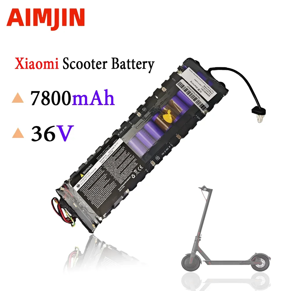 

100% New Original 36V 7800mAh 10S3P 18650 Lithium Ion Battery Pack For Xiaomi M365/Pro/1S Scooter