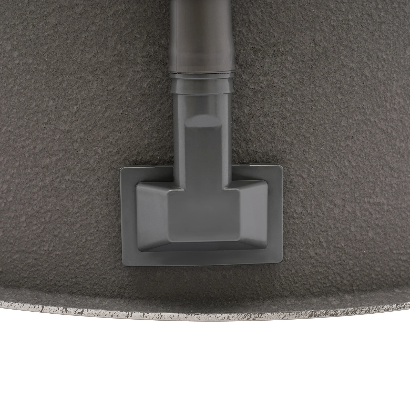 41 cm rundes Waschbecken, Einzelküchenspüle, Spülbecken aus Edelstahl 304, Trog-Set, Geschirrbecken, Geschirrspülbecken, Balkon, Pool, Bar, Splitter – Detail 6