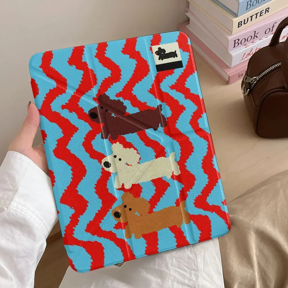 Adorable Puppy Design Tablet Case Cover Accessories