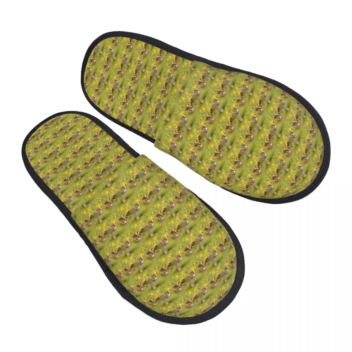 

Prairie Dogs Comfy Scuff Memory Foam Slippers Women Animal Bedroom House Shoes