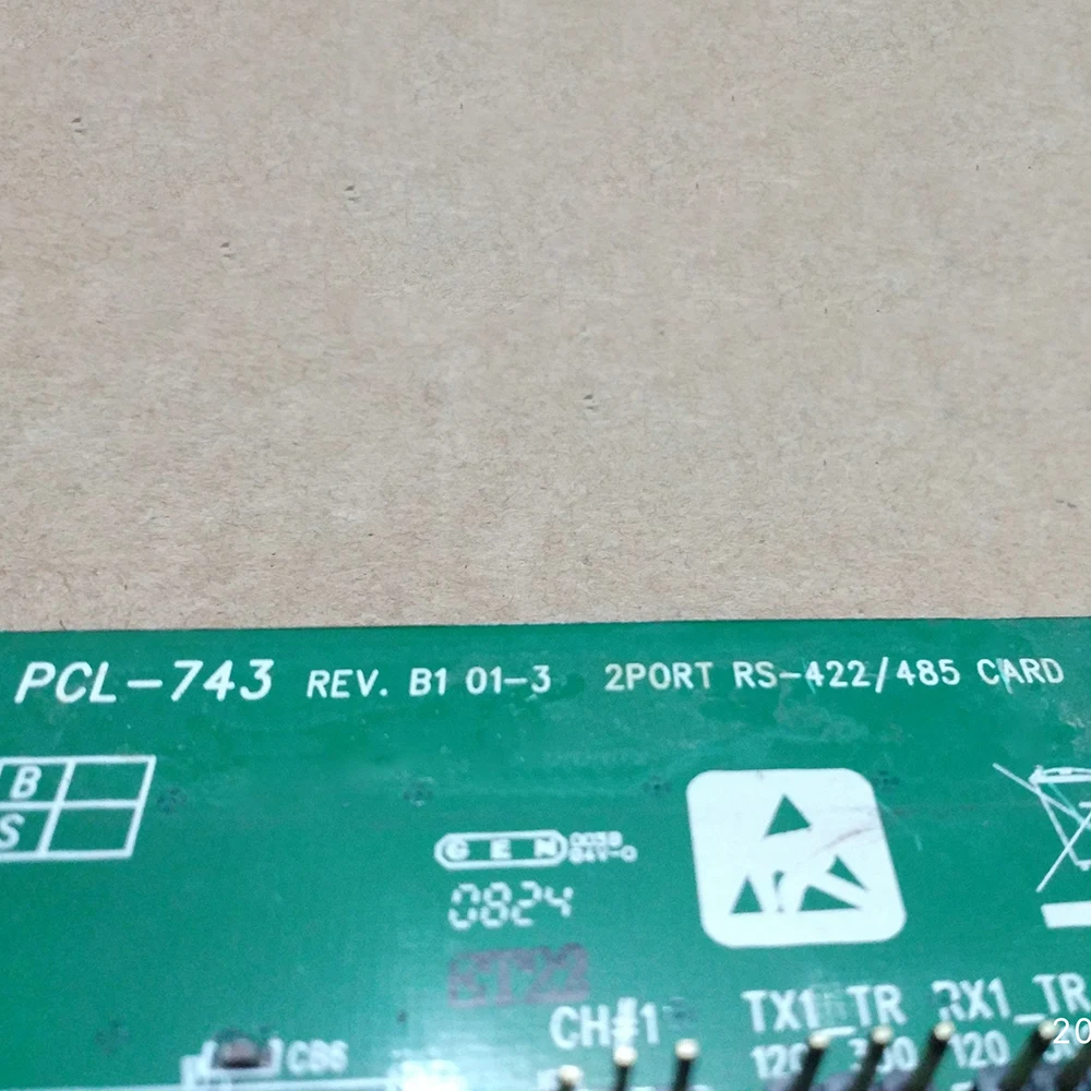 

Для Advantech RS422/485 CARD 2-портовая карта связи флэш-карта REV.B1