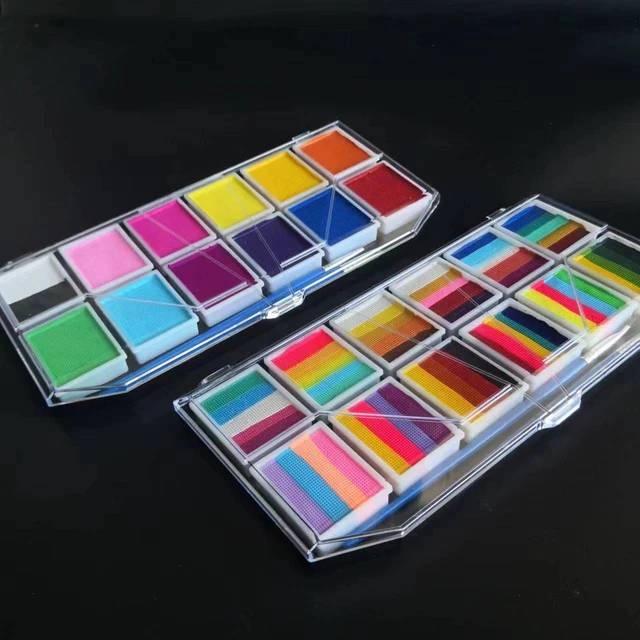 UV Neon Pastel Rainbow Water Activated Eyeliner Palette