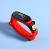 Fashion Mickey Children Watches For Girls Electronic Bracelet Sports Touch LED Spiderman Doll Kids Watch Women Waterproof Clock 4