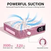 Professional Rechargeable Nail Dust Collector Colector de polvo de unas Powerful 3500 RPM Vacuum Fan Dust Collector Extractor 3
