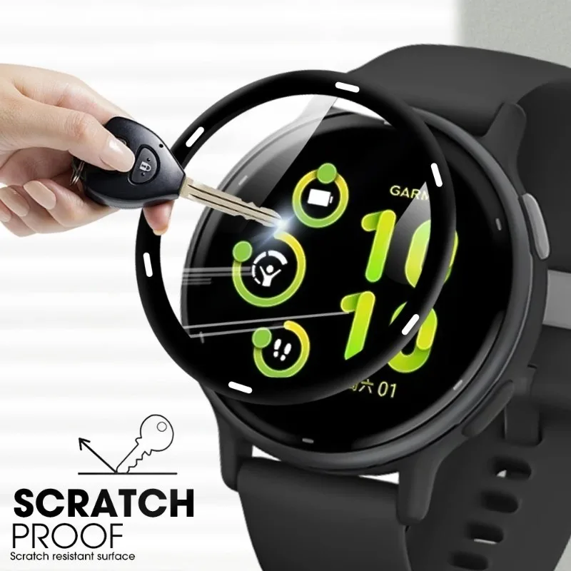 Full Cover Soft Glass Screen Protectors for Sports Watch - Waterproof Protective Films (1, 3, or 5 Pack)