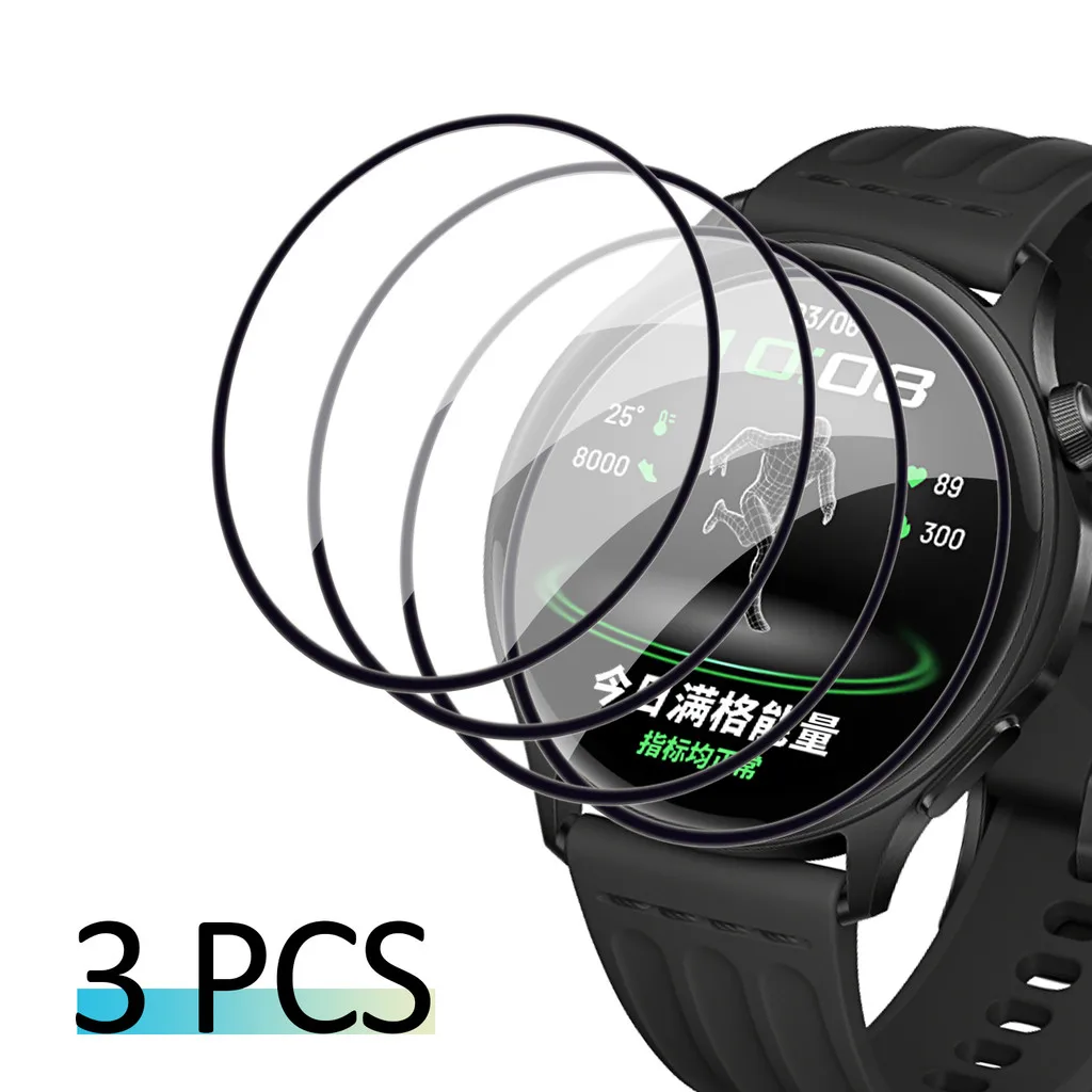HD Clear Full Coverage Screen Protector Film - Anti-scratch Smartwatch Accessory