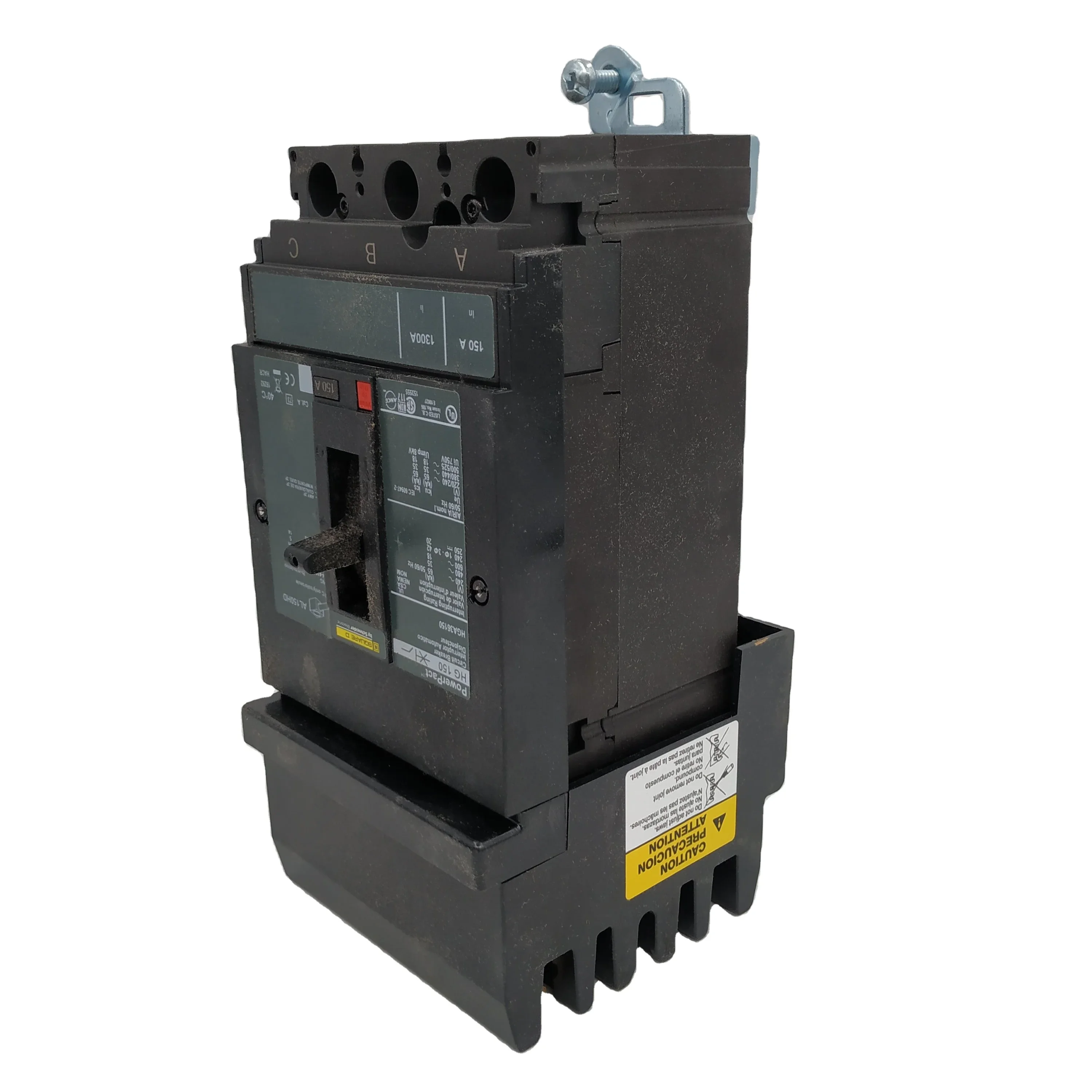

HGA36100 Square D powerfact I-Line Breaker HGA36125 HGA36150 thermal magnetic H frame made in Mexico