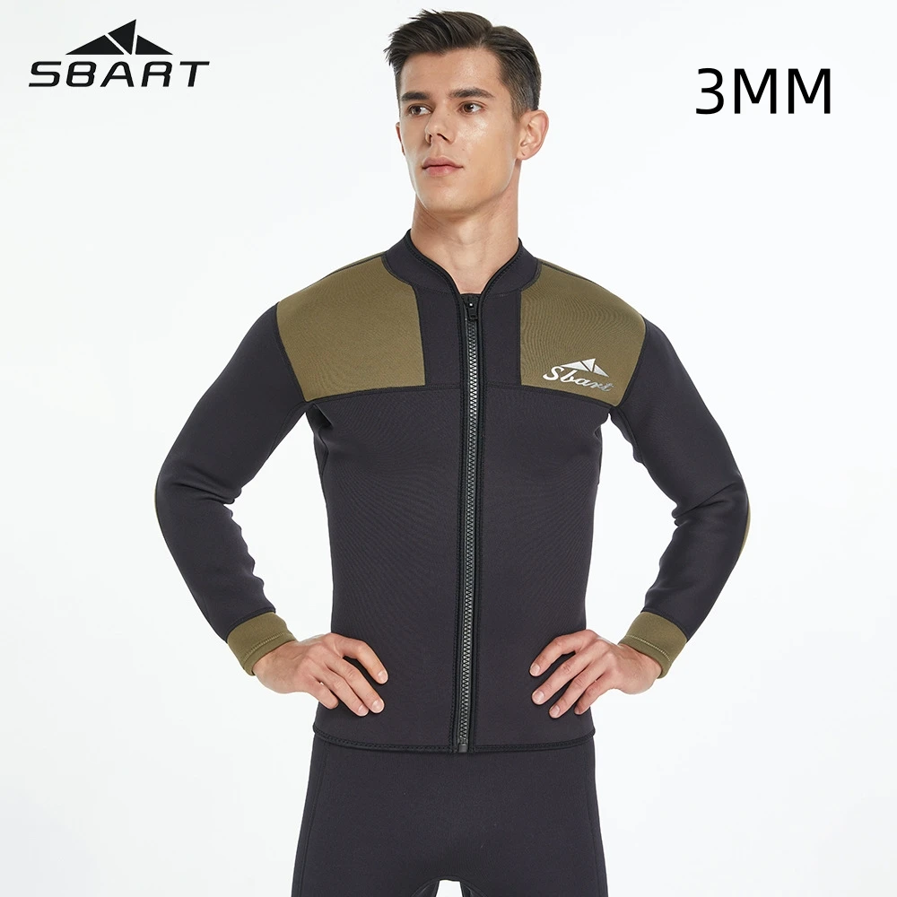 3MM Men Neoprene Scuba Keep Warm Spearfishing Snorkeling Diving Suit Front Zipper Kayaking UnderWater Hunting Surf Swim Jackets 3mm men neoprene scuba keep warm spearfishing snorkeling diving suit front zipper kayaking underwater hunting surf swim jackets