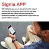Signia Pure C&G AX Hearing Aids 110dB 16-48 channels Digital Computer programmable concealed  Supports IPhone（MFI）/Android（ASHA） 5