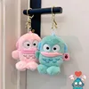 Cartoon Clown Fish Plush Toy Pendant Big Mouth Fish Monster Doll Blue Water Monster Clown Fish Hanton Keychain Bag Charm Gift 1