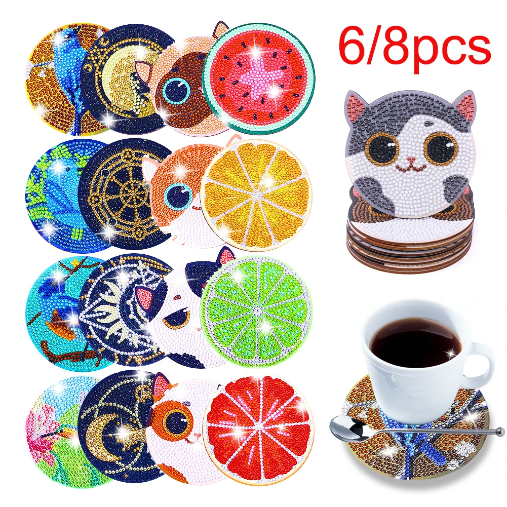 6/8Pcs DIY ̾Ƹ ׸ ڽ     Ȧ ڽ ̺ ÷̽ Ʈ  е ũ 