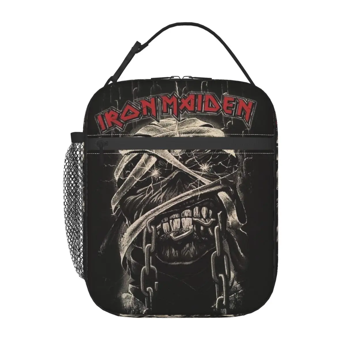 Heavy metal lunch bag women cooler thermal insulated lunch boxes children school lunch bag cooler bag