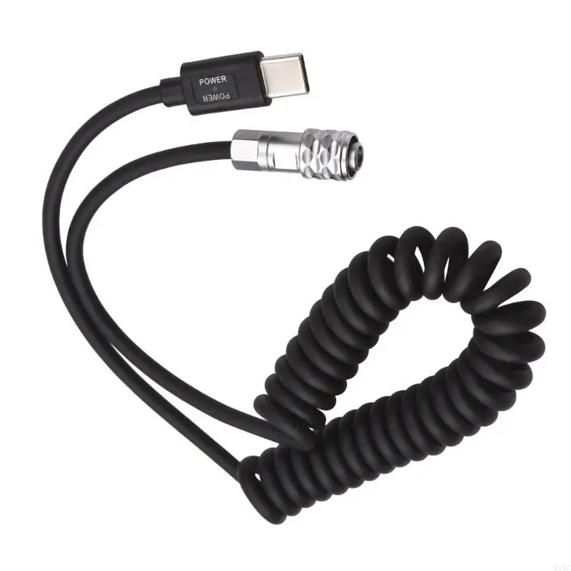 Blackmagic Pocket Cinema BMPCC 4K 6K 카메라용 USB C PD 전원 케이블 고속 충전 및 안전 기능