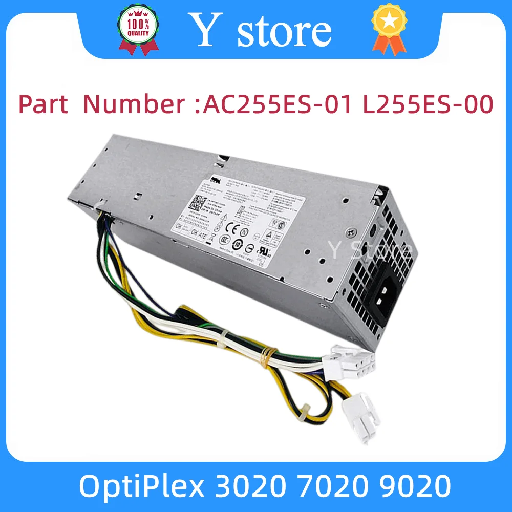 para Dell Optiplex 3020 7020 9020 T7100 Sff Fonte de Alimentação Ac255es01 L255es-00 L255es-01 F255es-00 D255as-00 H255es-01 Mais 4pin