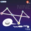 Wiscolor LED RGB Smart Wall Light DIY Atmosphere Night Light Game Room TV Backlight Decorative Wall Light Bar Music Rhythm APP 3