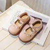 Children's Leather Shoes Spring Autumn Versatile Kids Mary Jane Shoes Fashion Embroidered Flower Causal Princess Shoes for Girls 6
