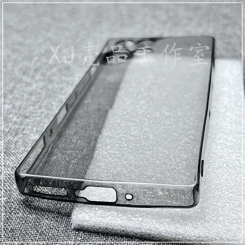 Sleek Black Shockproof TPU Silicone Case - Simple & Lightweight Design