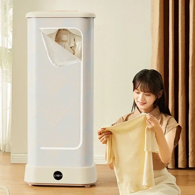 Midea Portable Folding Clothes Dryer Home Small Cloth Cover Laundry Dryer Foldable Clothes Care Drying Machine Automatic Dry
