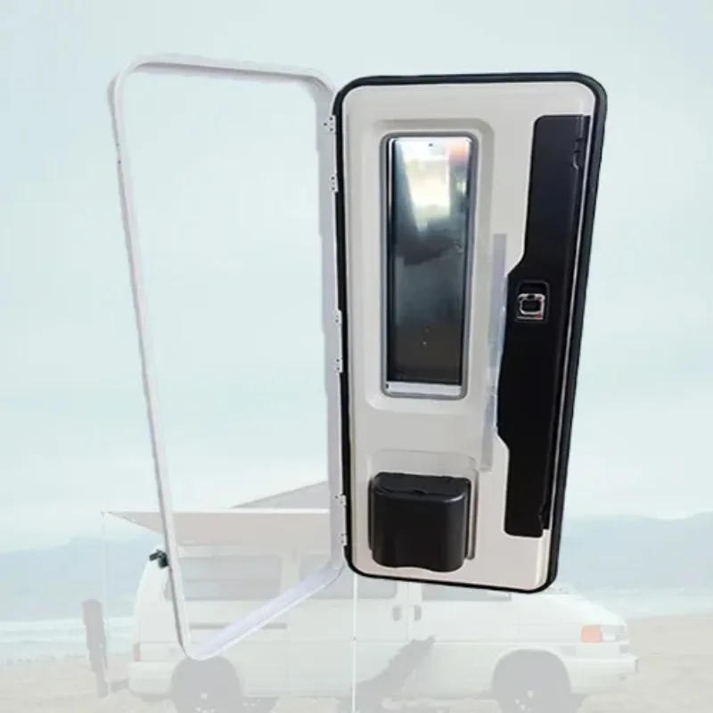Aluminium Alloy RV European Style Entry Door 590x1750mm Easy ...