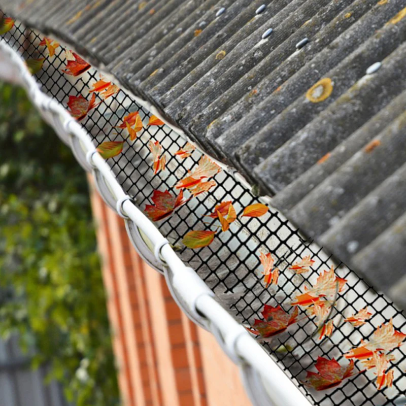 15cm x 6m Anti-Falling Net Mesh Strainer Filter Garden Bird Net Fence Gutter Guard From Leaves Twigs Branches Plastic Mesh Tool