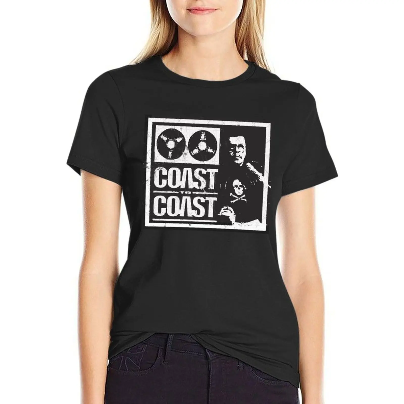 

Art Bell - Coast to Coast AM [distressed] Classic T-Shirt vintage animal prinfor t-shirt dress for Women sexy