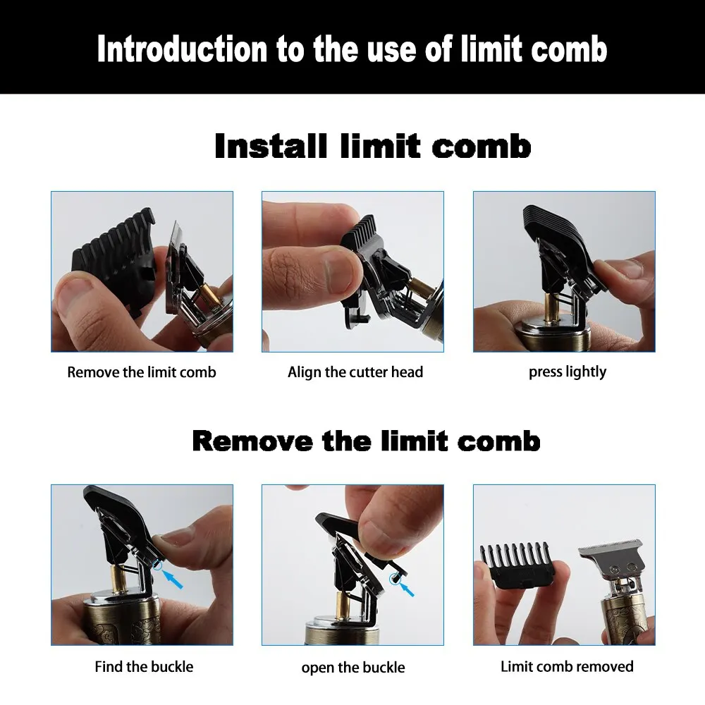 Hair Clipper T9 Hair Clipper Repair Beard Shaving Body Hair Trimmer Clippers Corteiz Electric Machine Men Haircut Machine 0mm Barber Shaver