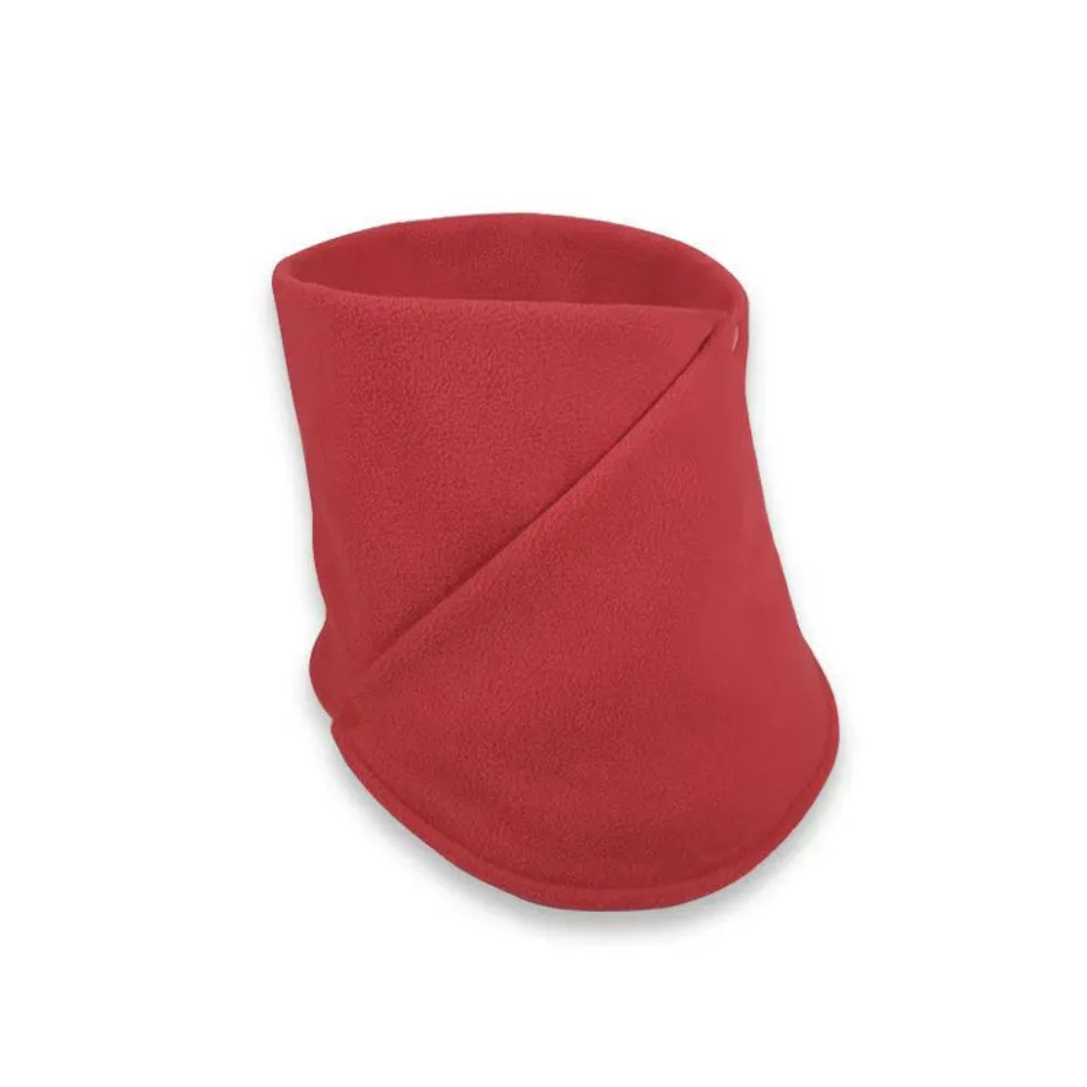 Description Picture 6 of itemDouble Layer Fleece Neck Scarf Thickened Warmth Autumn Neck Sleeve Men Scarf Women' Scarves Plush Winter Neckerchief Scarf Ring