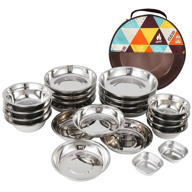 Camping Tableware Plate Set 5