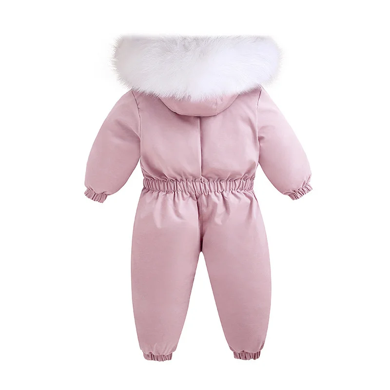 - 30 degree Winter Ski Suit Plus Velvet Baby Jumpsuit for Boy Girl Kids toddler baby rompers,cotton jumpsuit,baby jumpsuit,baby clothing