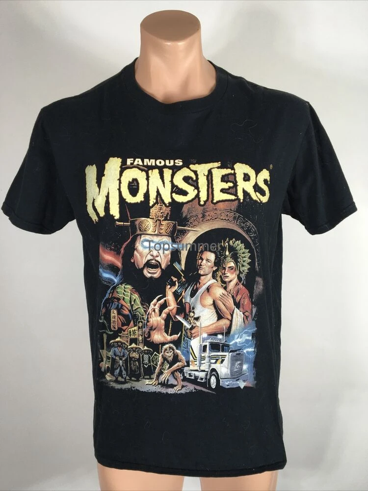 Grande Problema Vintage In Little China Tee Lo Pan Jack Burton Famosi Mostri L